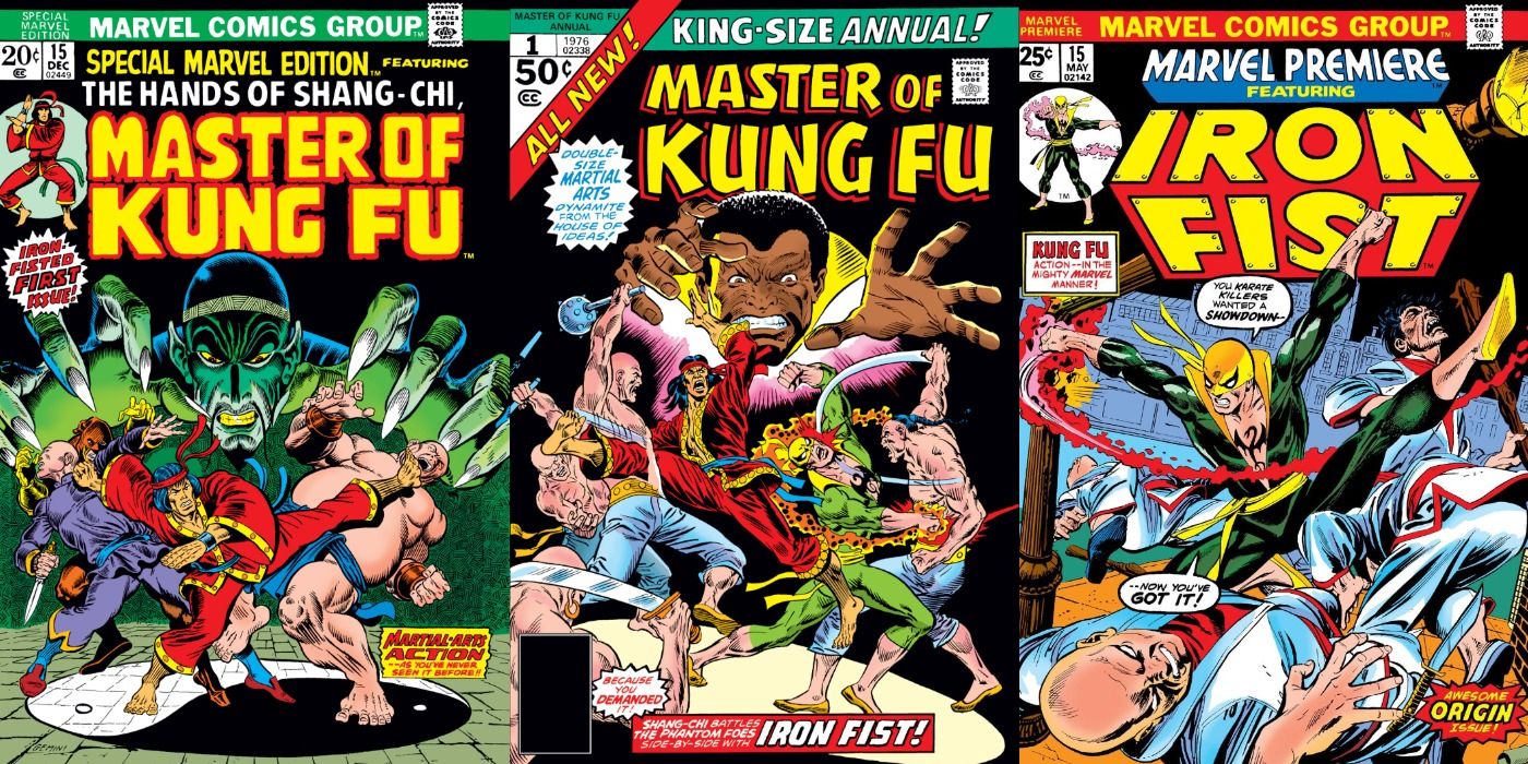 Shang-Chi Iron Fist First Appearance and Meeting