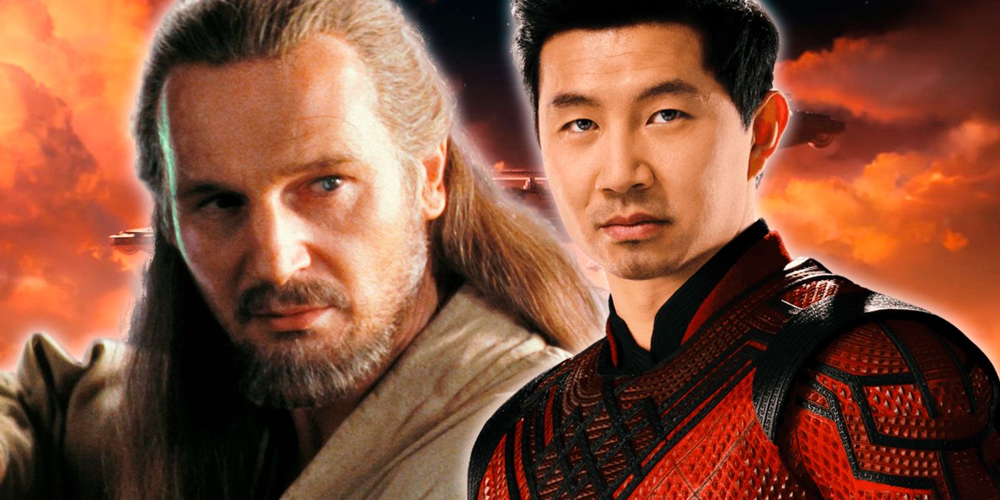 Shang-Chi and Qui-Gon Jinn custom header image