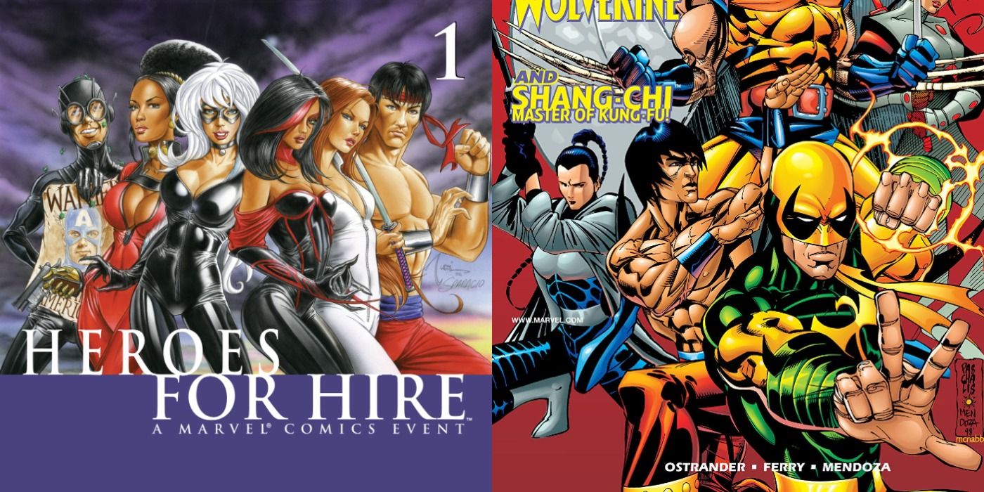 Shang-Chi on Heroes for Hire - Marvel Comics
