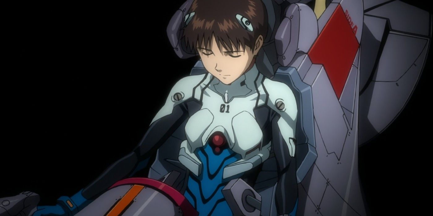 Shinji Collects Himself In Rebuild Of Evangelion