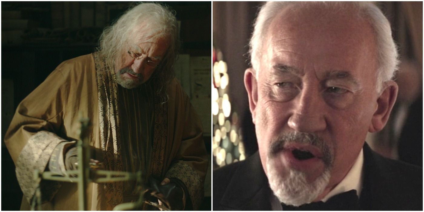 Simon Callow plays Codringher in The Witcher and Armand III in Hawkeye