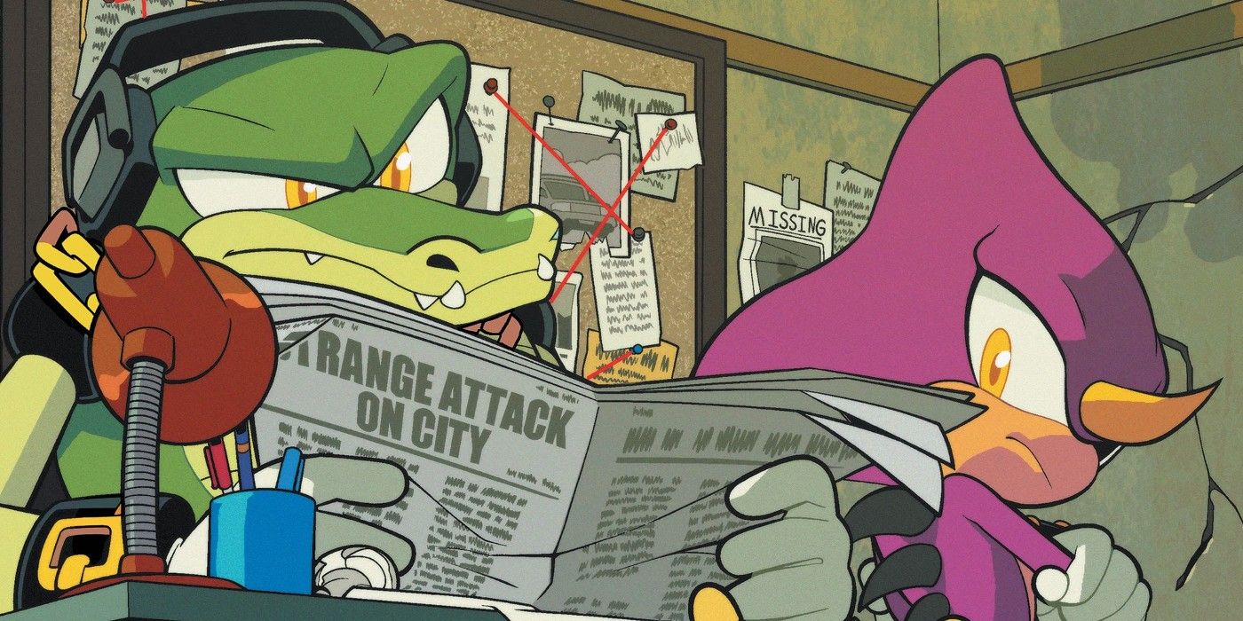 Mighty the Armadillo (Chaotix  Sonic) (Comic Book Character)