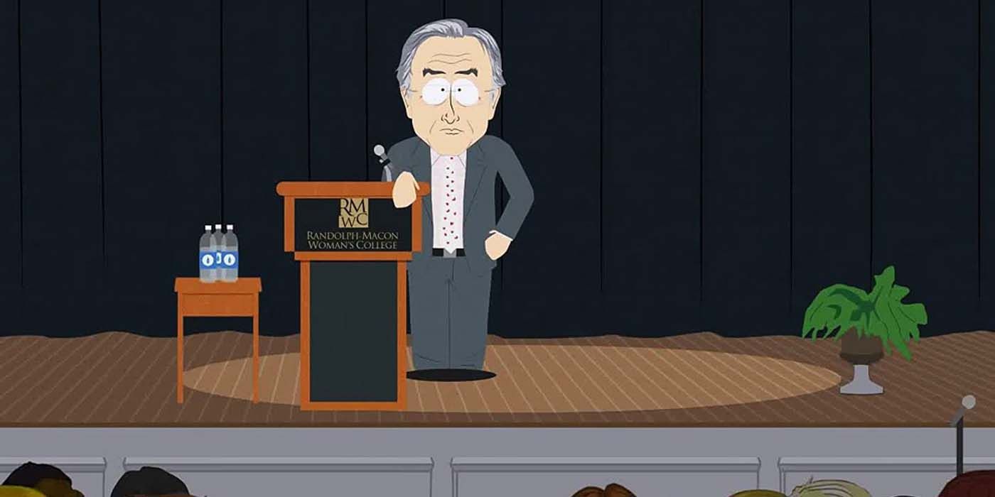 Richard Dawkins gives a speech