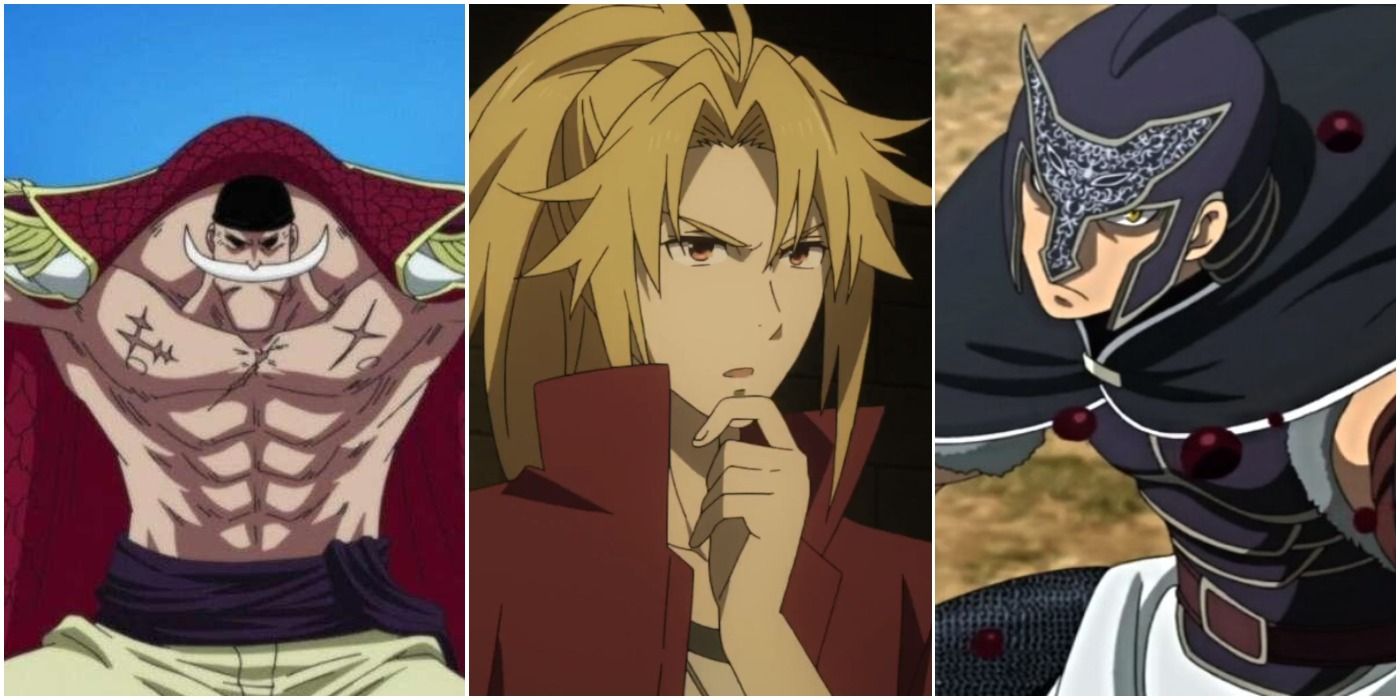 anime characters who would be a better spear hero than Motoyasu, Whitebeard and Daryun
