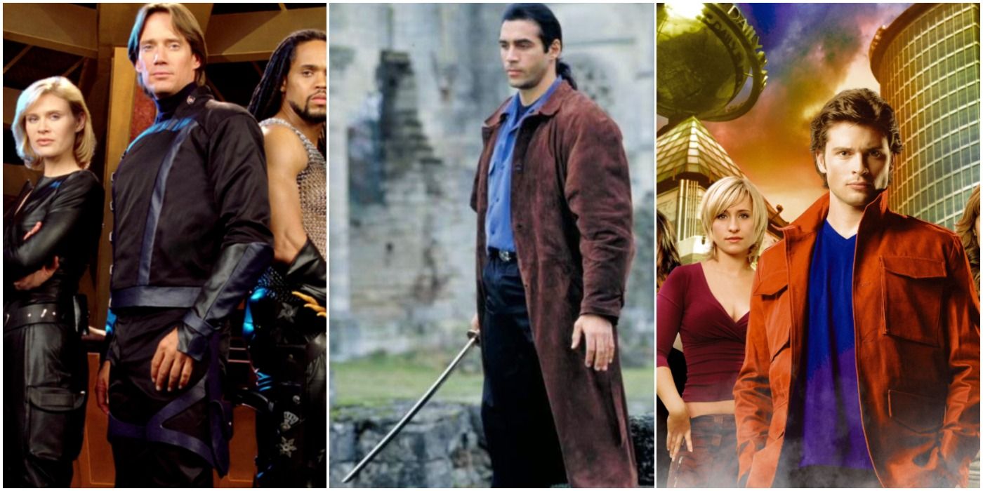 TV Sci-Fi Bad Binge Andromeda Highlander Smallville Trio Header