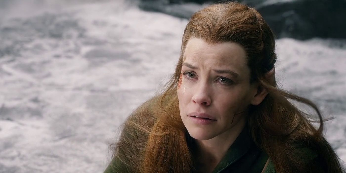 Tauriel Crying The Hobbit