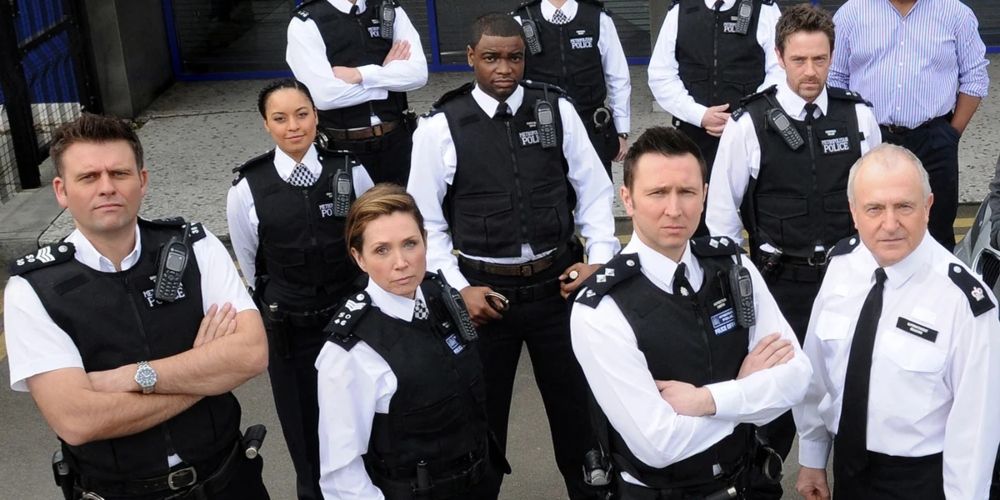 The uniformed police officers of the Bill TV show