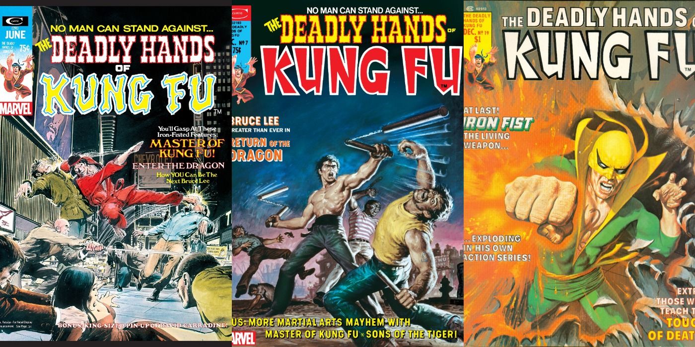 The Deadly Hands of Kung Fu Bruce Lee Shang-Chi Iron Fist