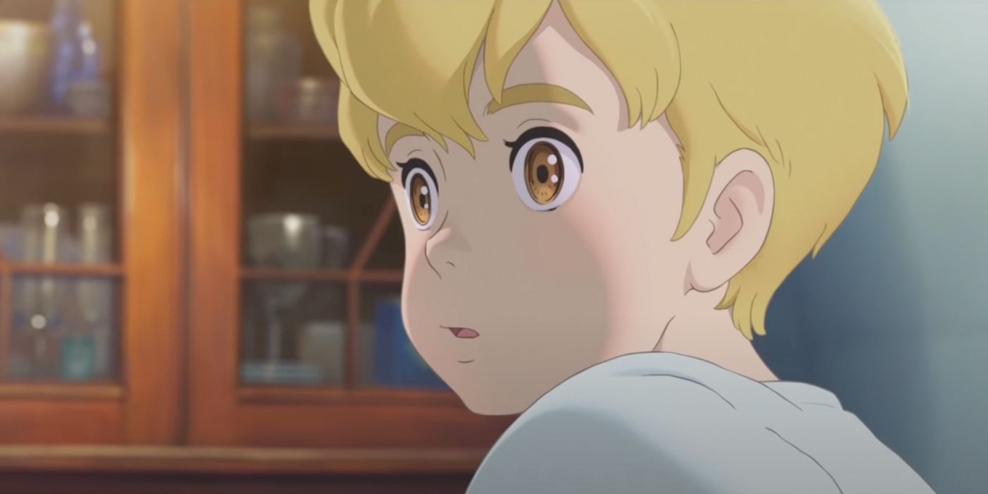 Rudger, the main character in Studio Ponoc's new movie, The Imaginary