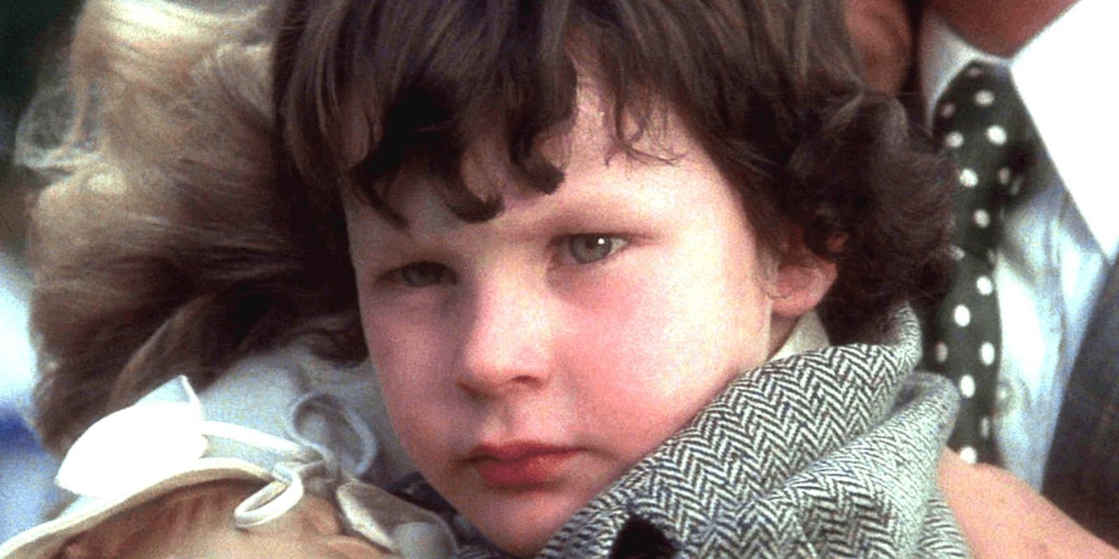 A young Damien Thorn from The Omen