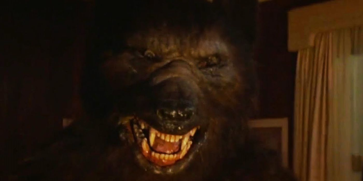 The werewolf from Silver Bullet attacks