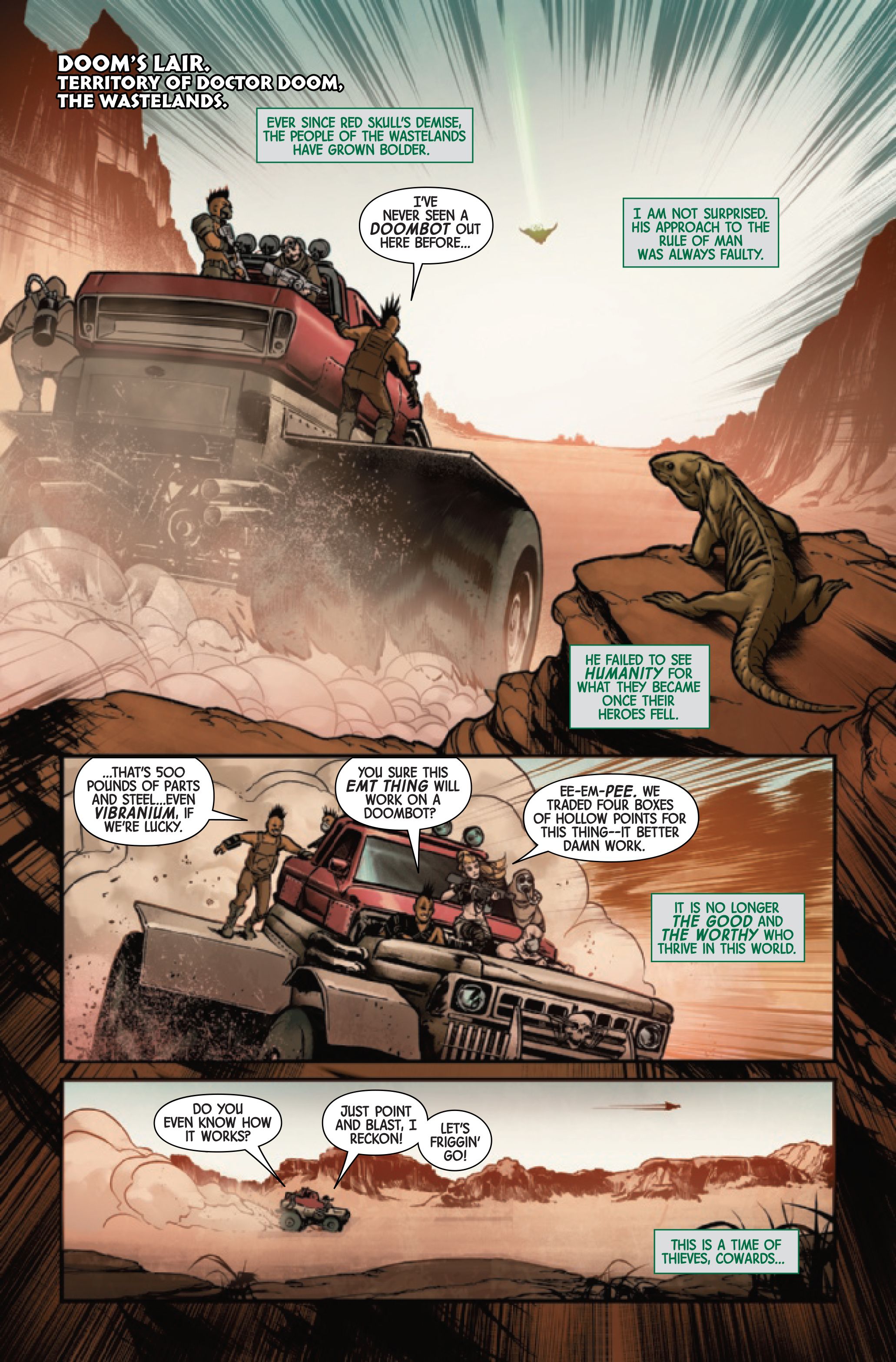 Page 2 of Wastelanders: Doctor Doom #1
