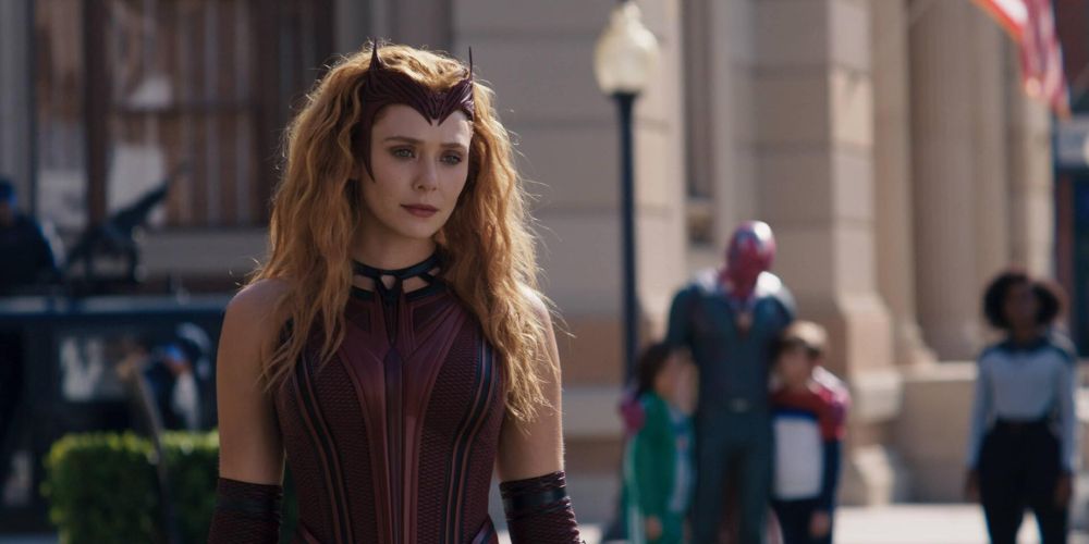 Wanda Maximoff becomes the Scarlet Witch in Wandavision