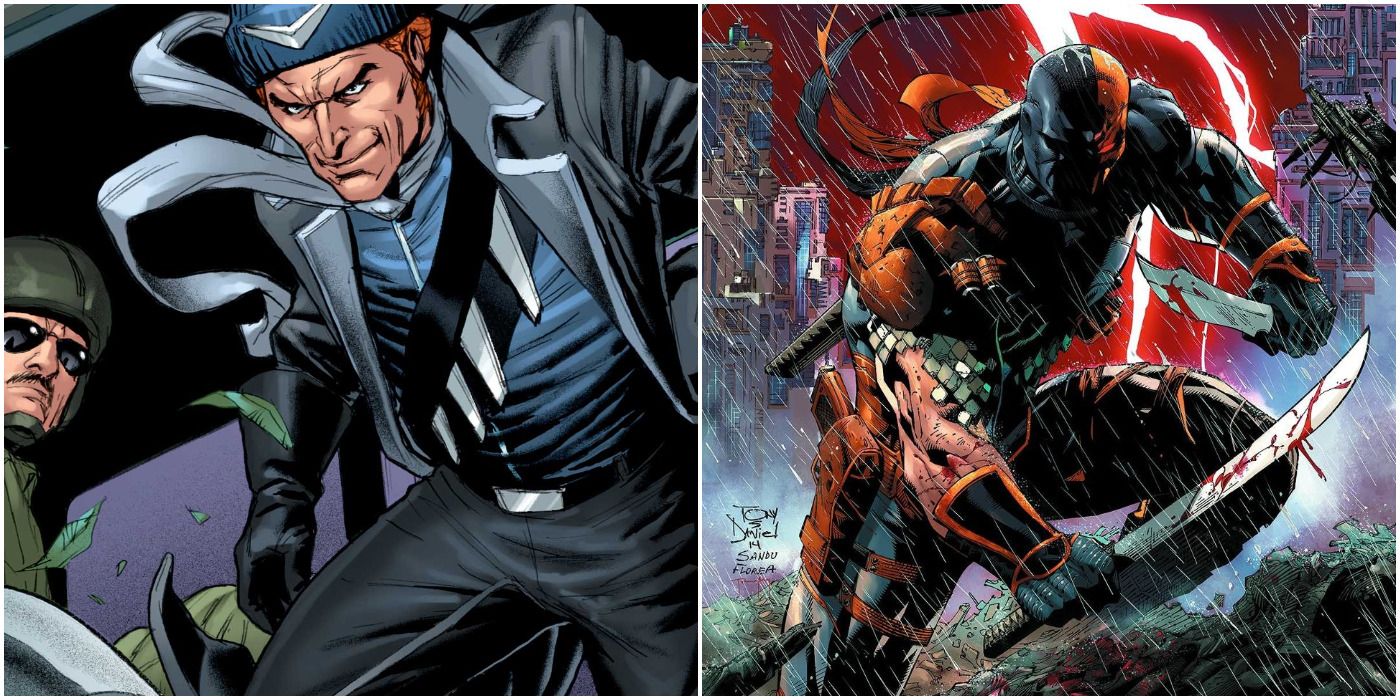 Captain Boomerang and Deathstroke