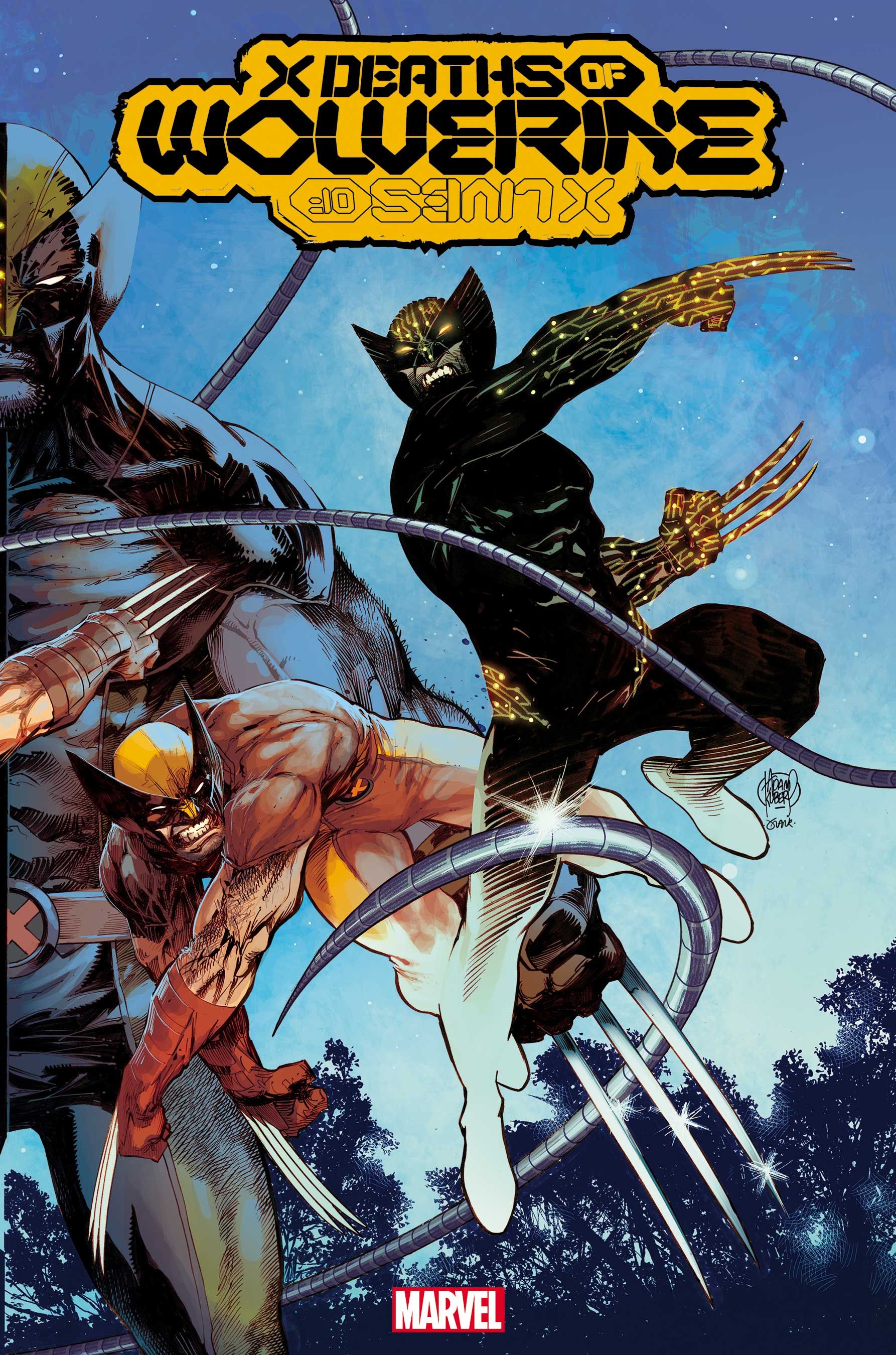 Cover art for X Deaths of Wolverine #5, by Adam Kubert