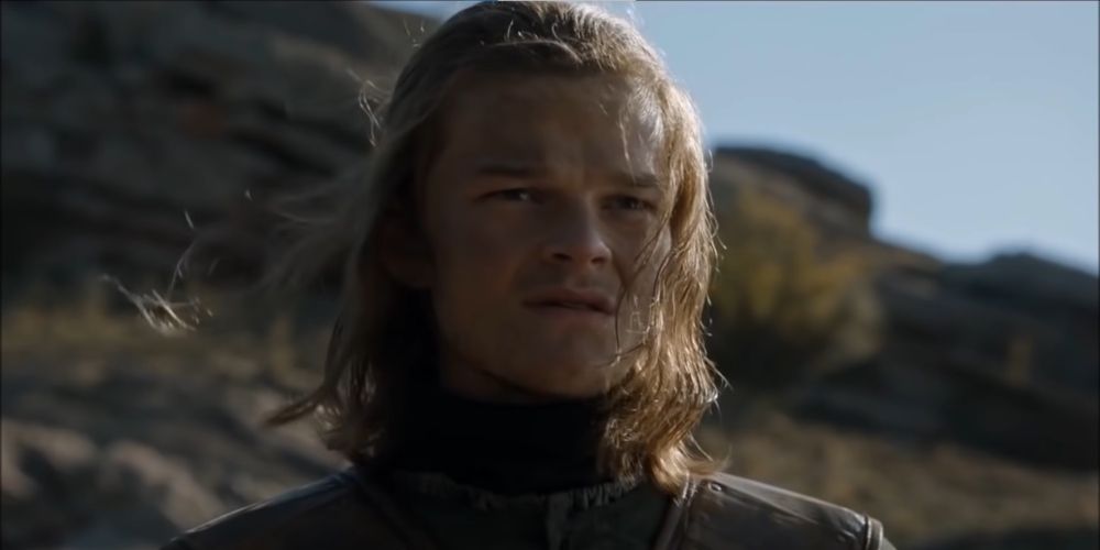 A young Ned Stark confronts Ser Arthur Dayne in Game of Thrones