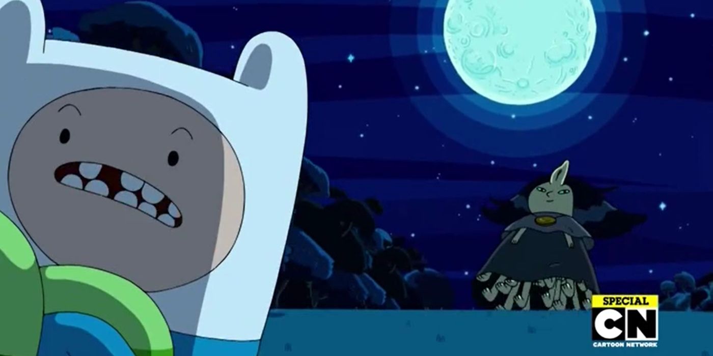 Marceline and the Moon in Adventure Time