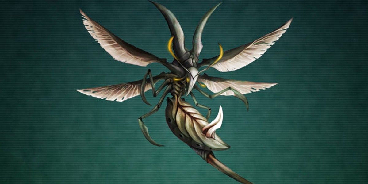 A Barbed War Wasp from Metroid Prime