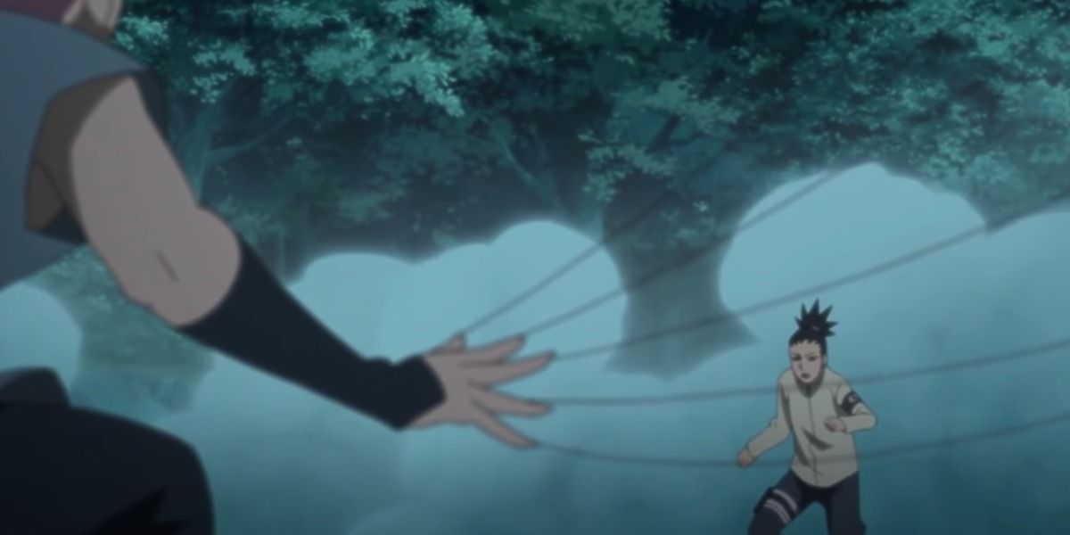 Boruto anime episode 229, Jujumaru battles Shikadai