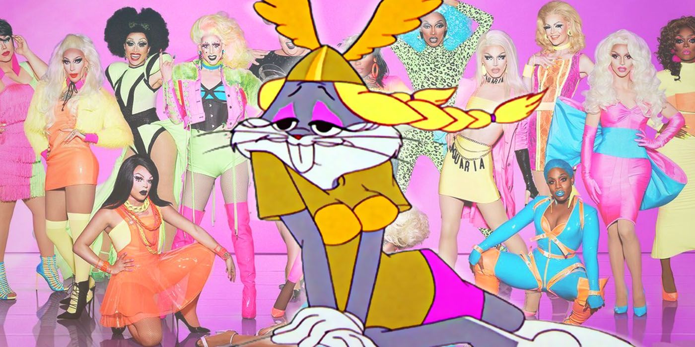 bugs bunny and ru paul drag queen