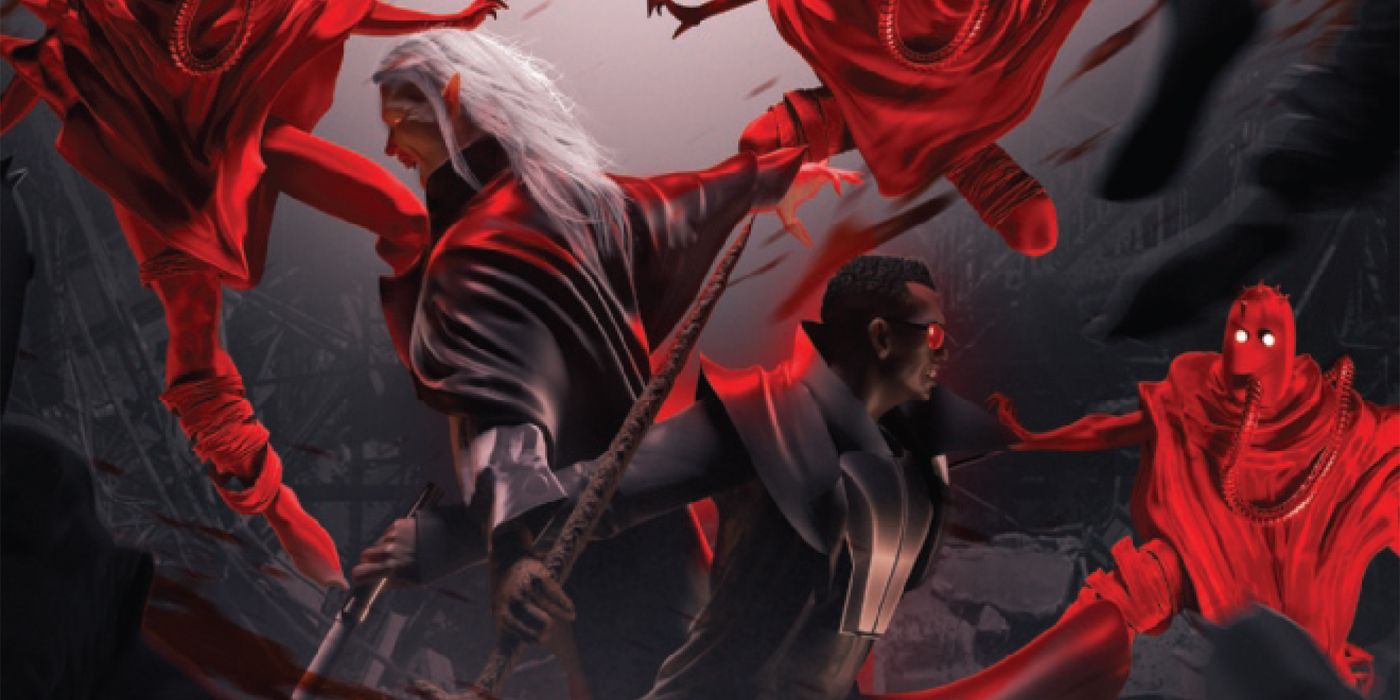 Marvel's Blade & Dracula Team Up to Fight Aliens And It's Super Fun