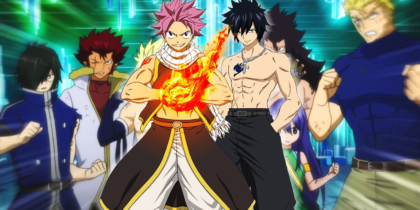 Fairy Tail dragon slayers and their dragons
