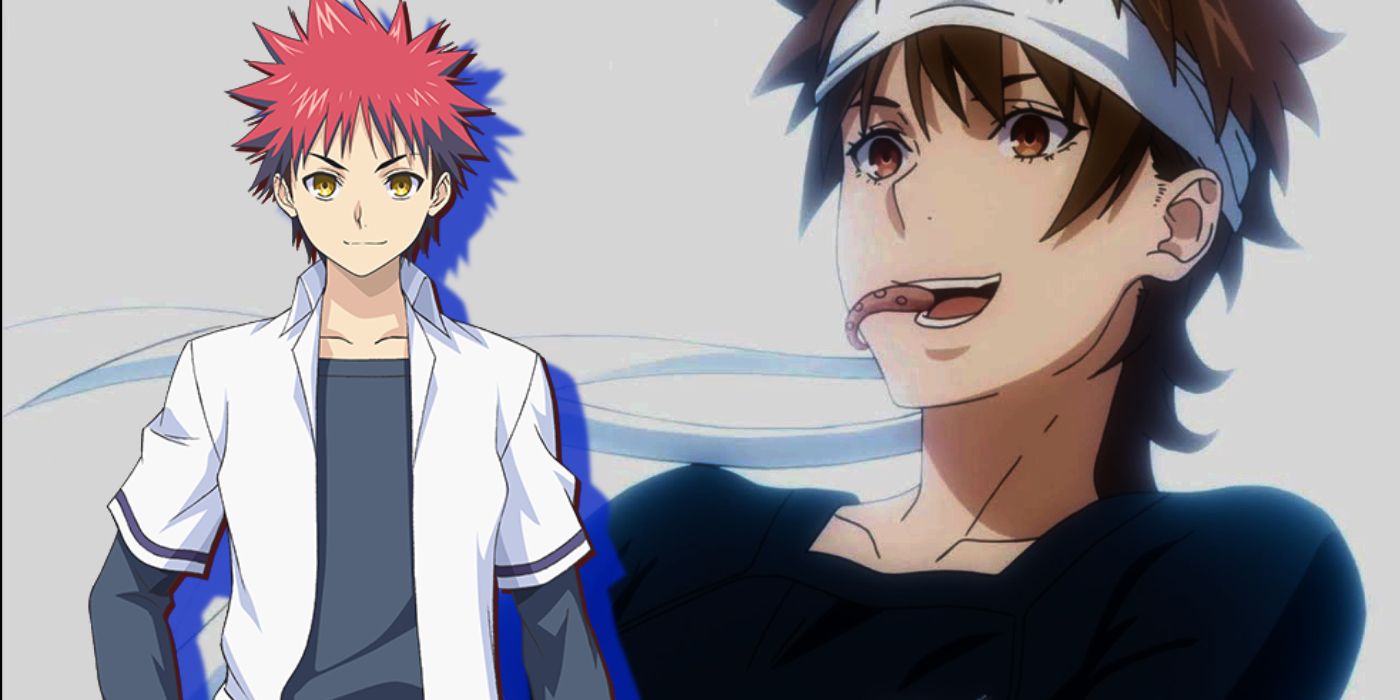 Food Wars!:Shokugeki no Soma: Sōma Yukihira and his Father