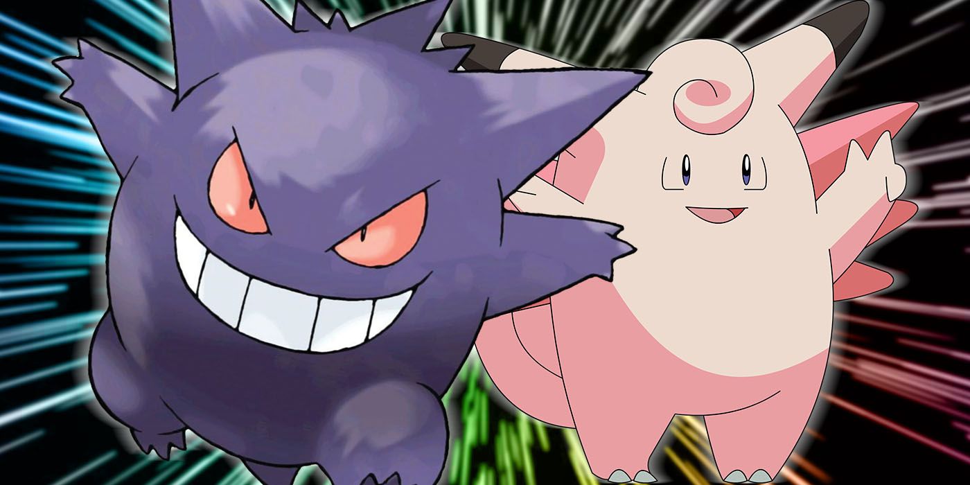 gengar and clefable