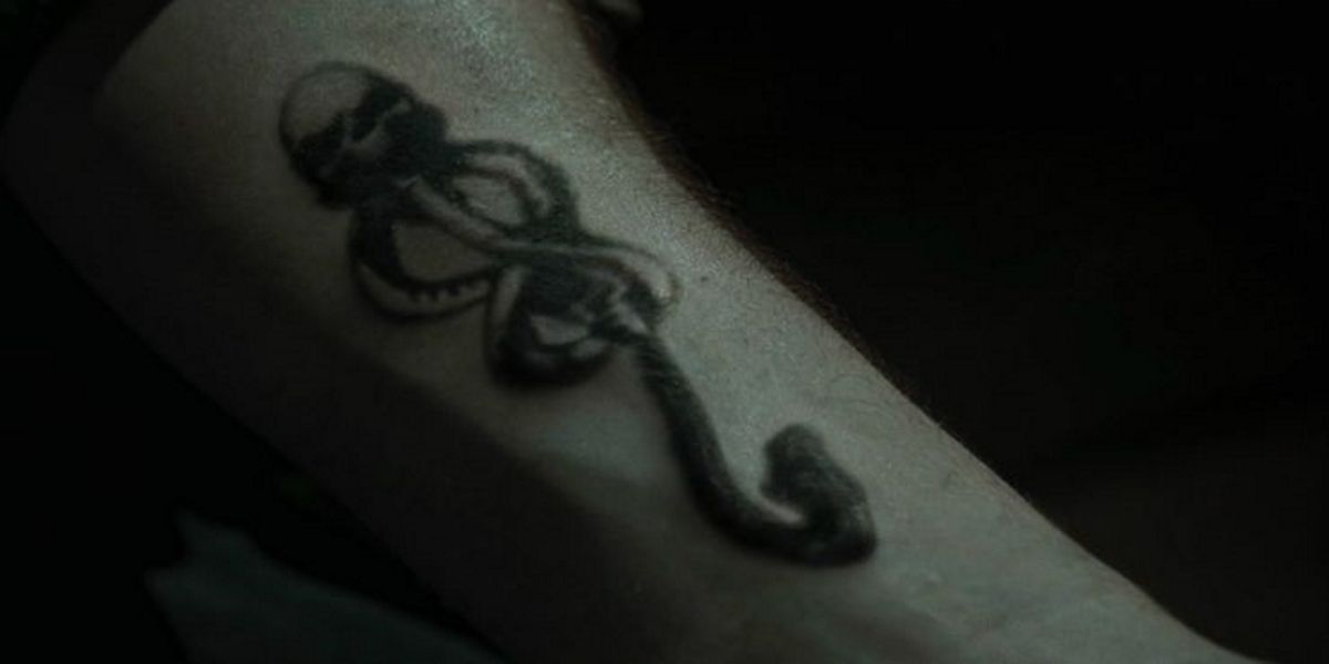 The Dark Mark is being displayed in Harry Potter.