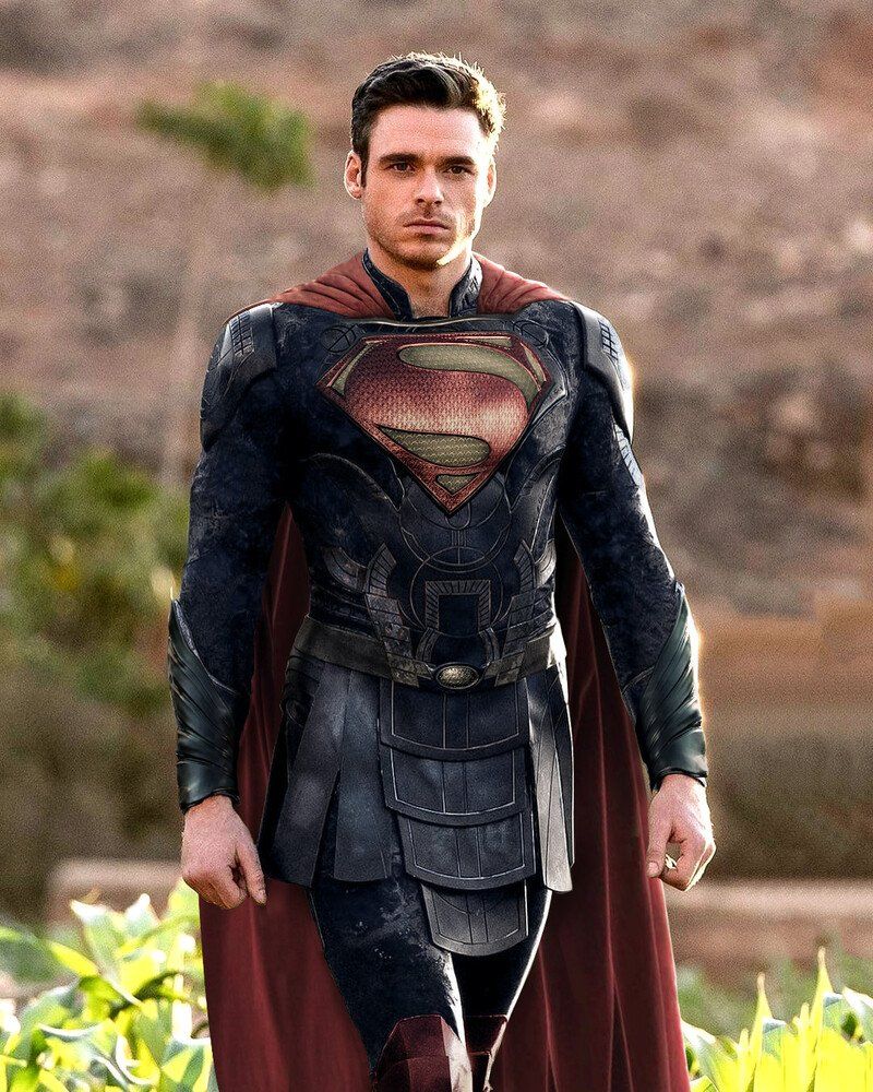 Superman Fan Art Transforms Richard Madden's Eternals Armor Into a ...