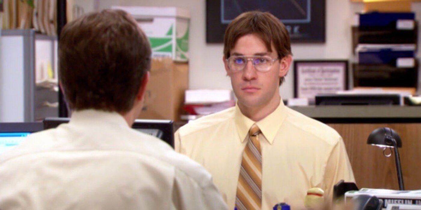 Jim Halpert impersonates Dwight Schrute on The Office