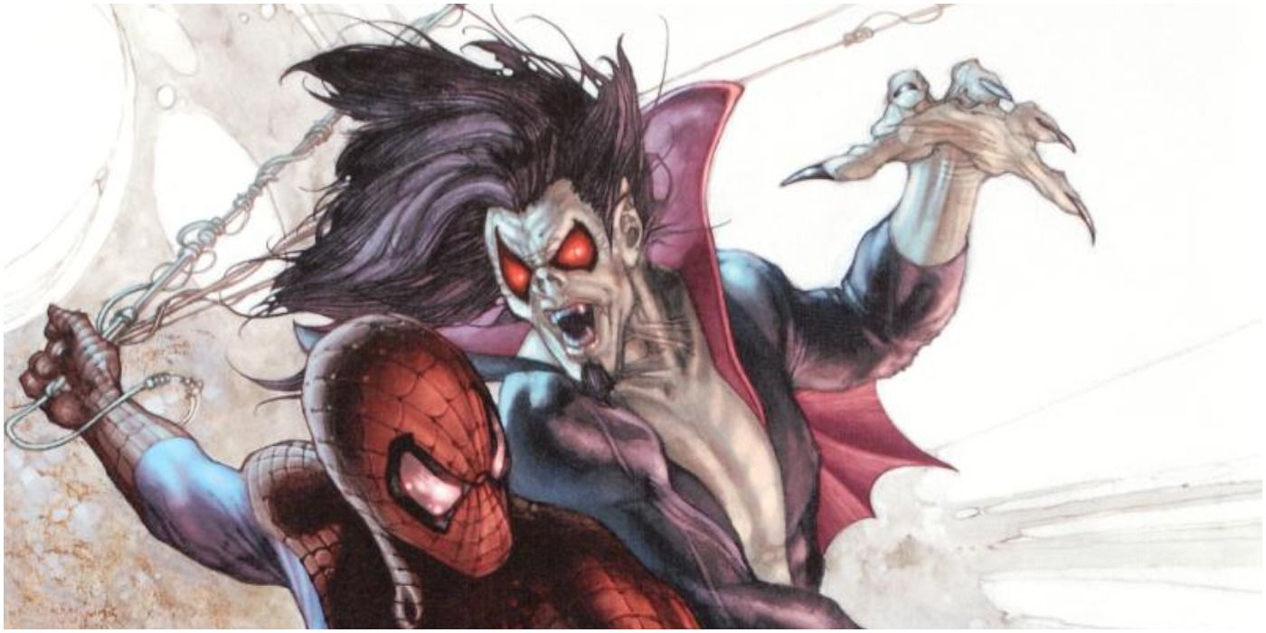 Morbius vs Spider-Man - Marvel Comics