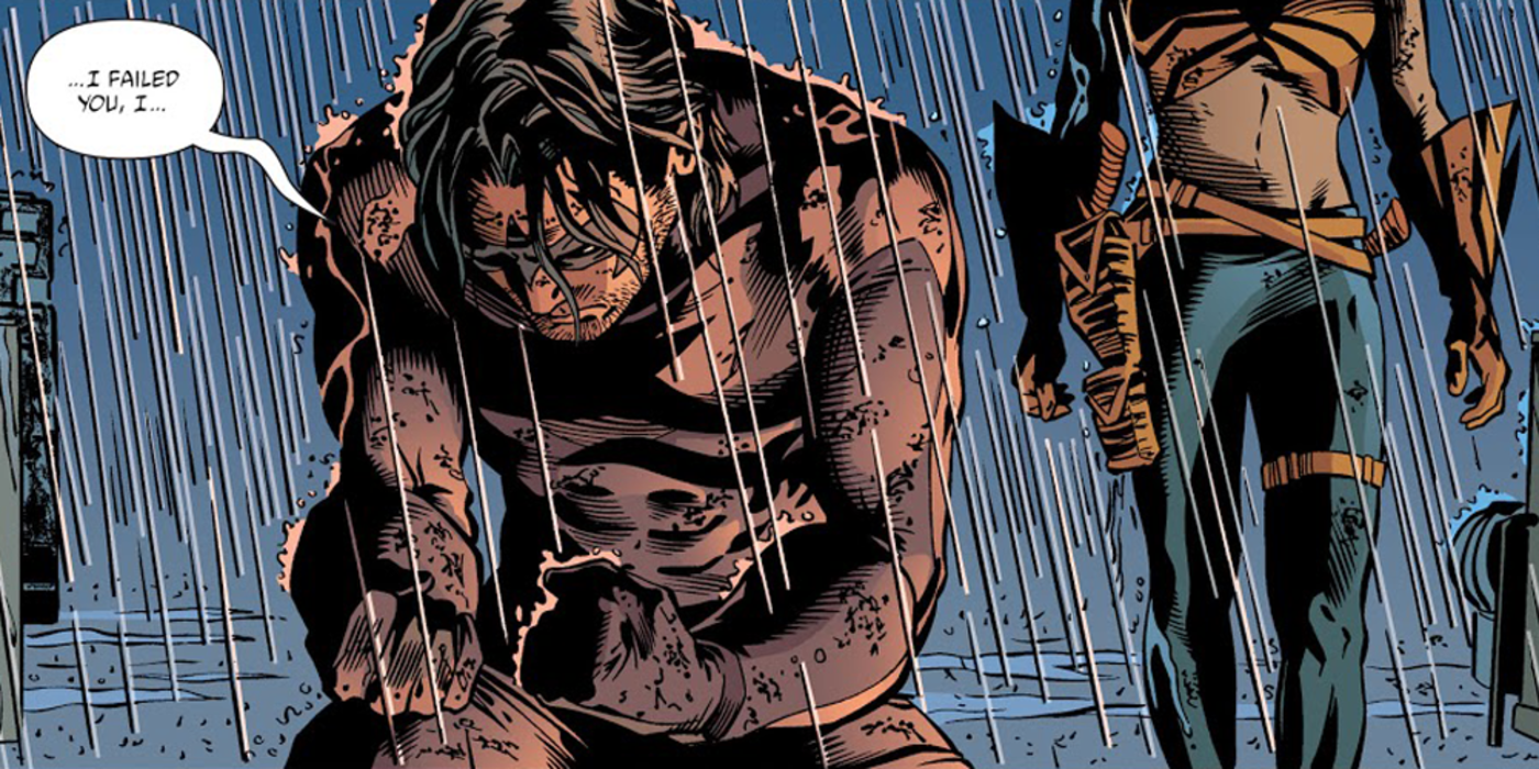 Nightwing and Tarantula's doomed romance in DC Comics.
