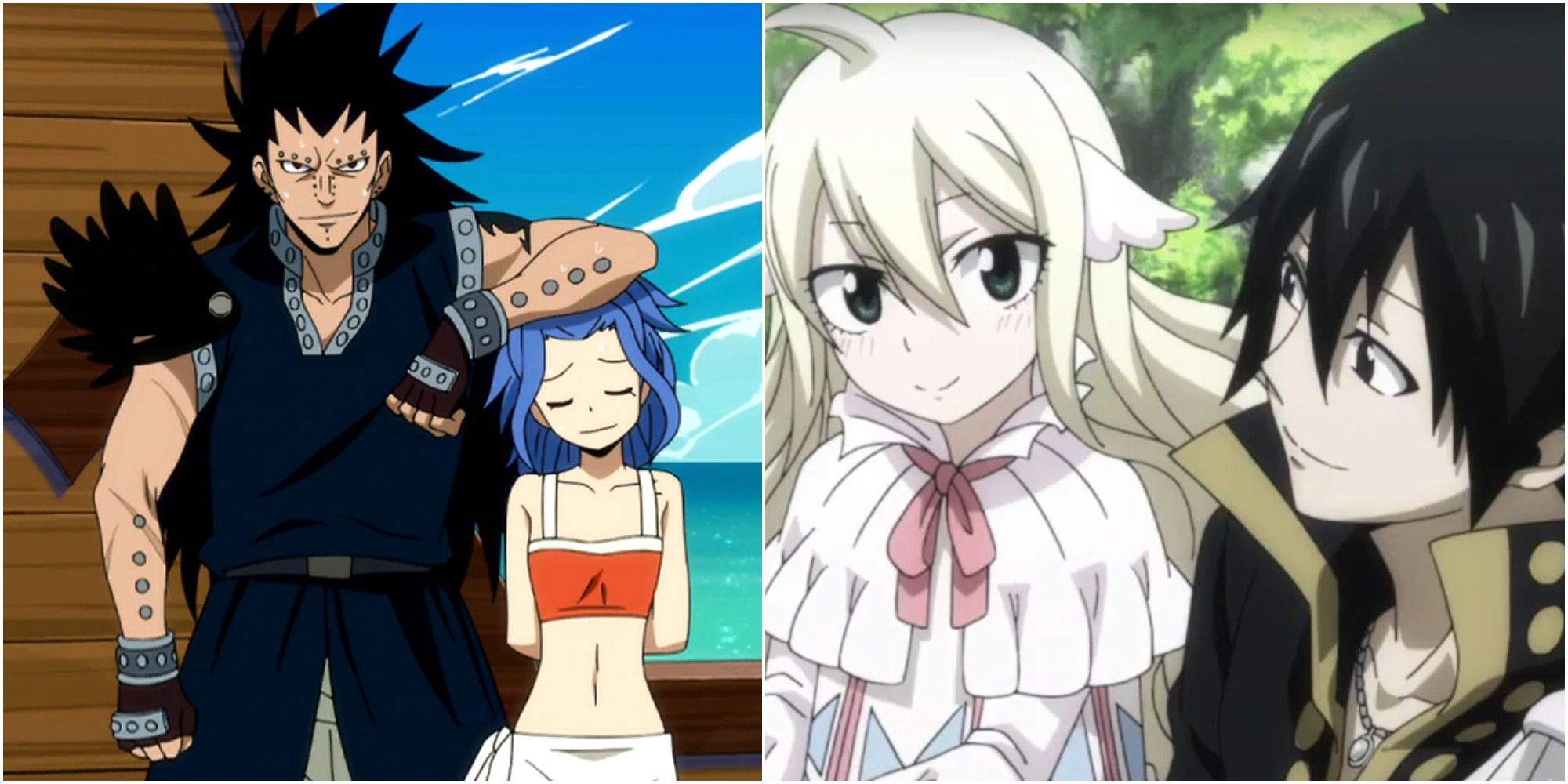 Fairy Tail: Every Couple, Ranked By Combined Strength