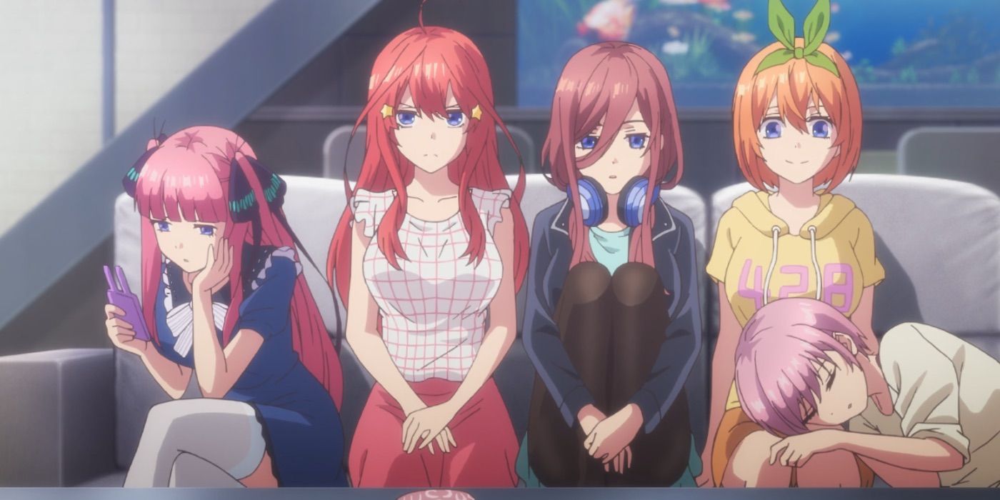 quintuplets anime sitting down