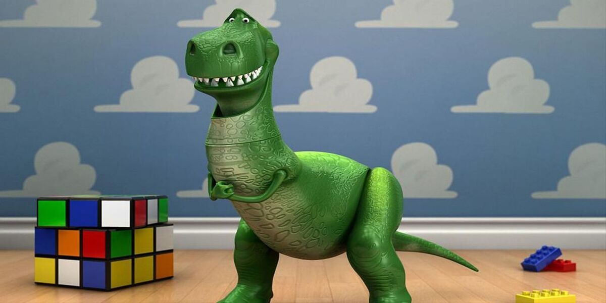 Rex o dinossauro da história de brinquedo