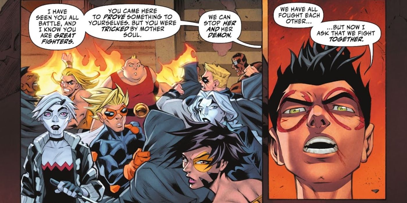Damian finds his inner leader
