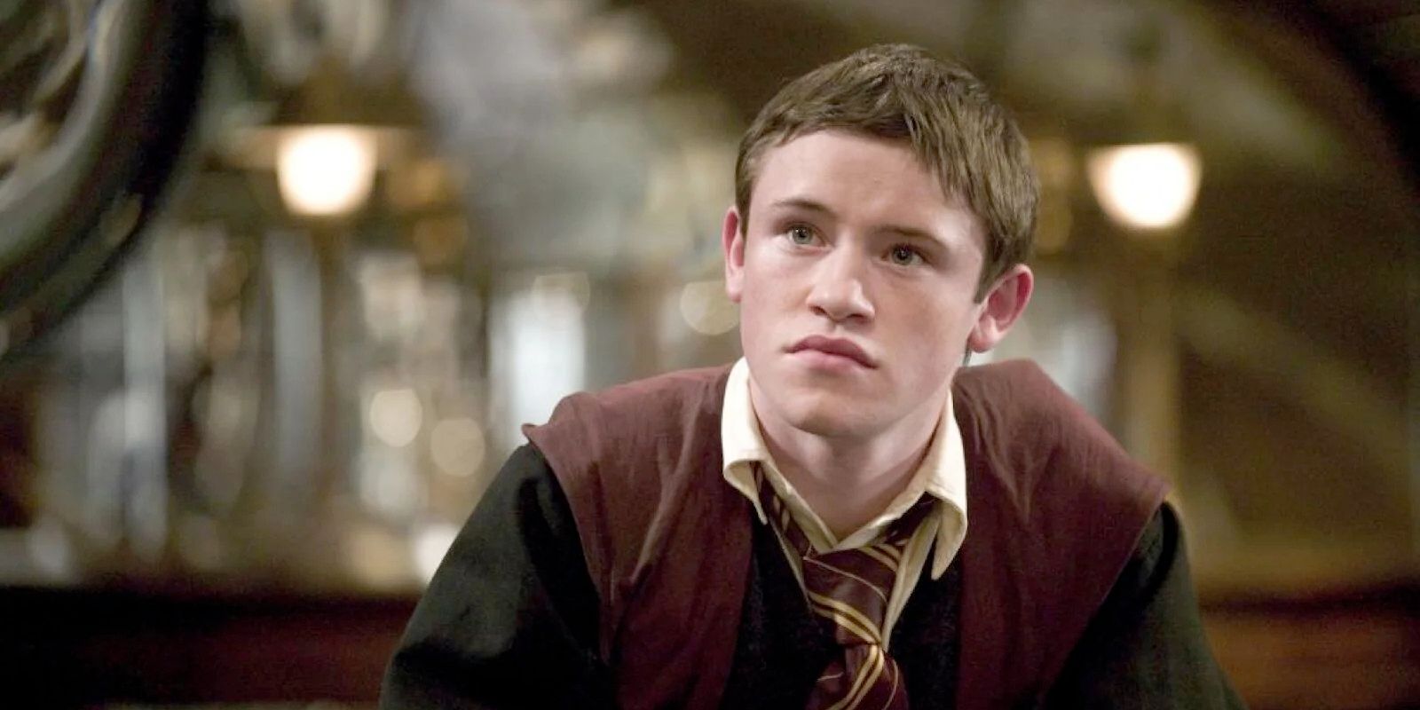 Devon Murray as Seamus Finnigan in Harry Potter.