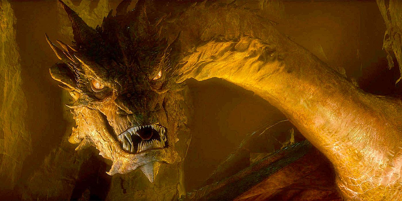 Smaug in The Hobbit