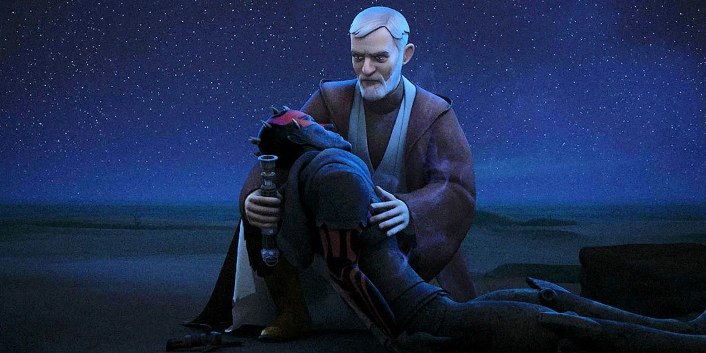 Darth Maul's death on Star Wars Rebels