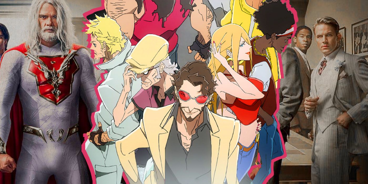 Anime Super Crooks của Netflix hé lộ tạo hình của các nhân vật chính