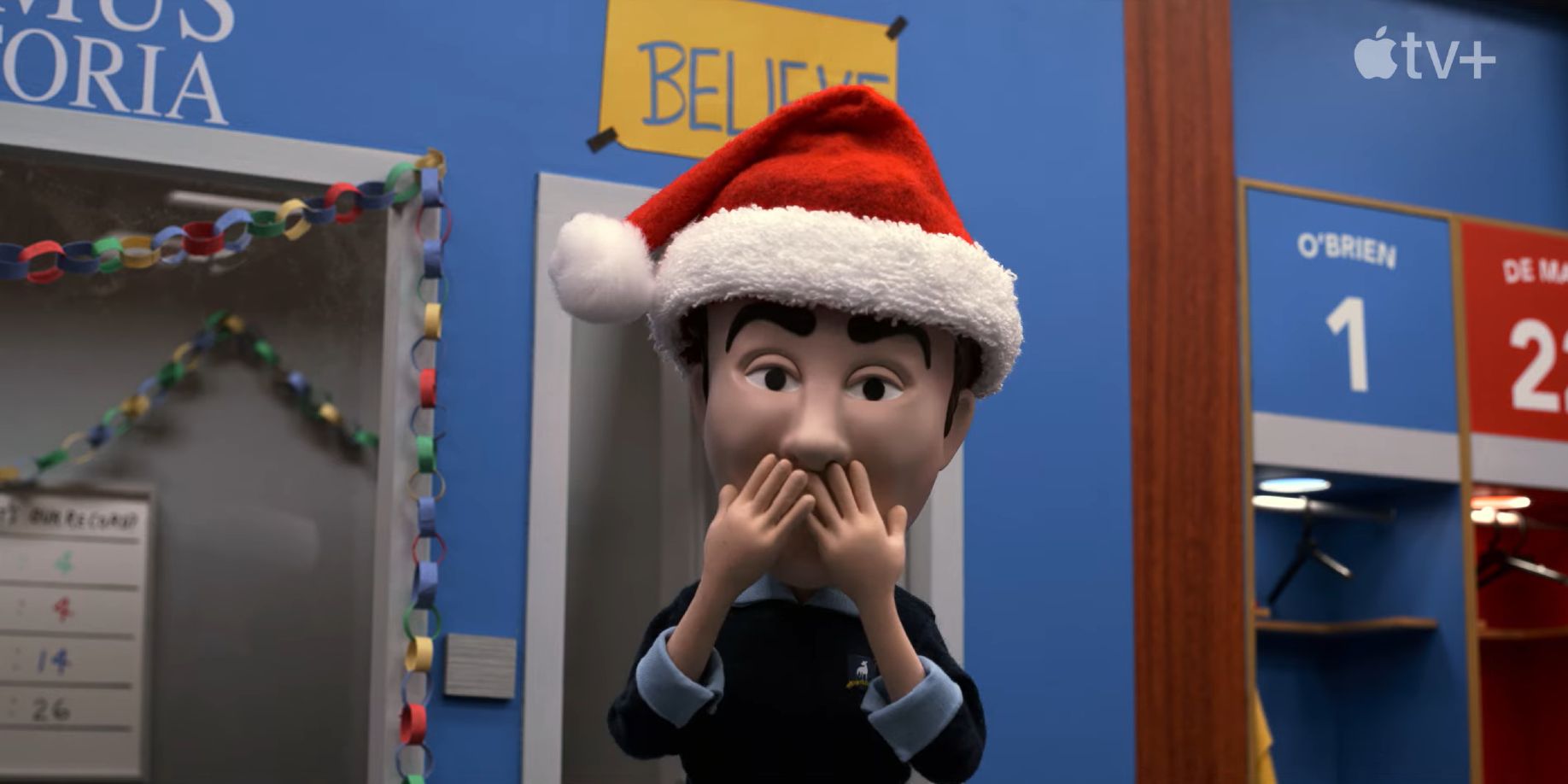 ted lasso apple tv plus stop-motion christmas special