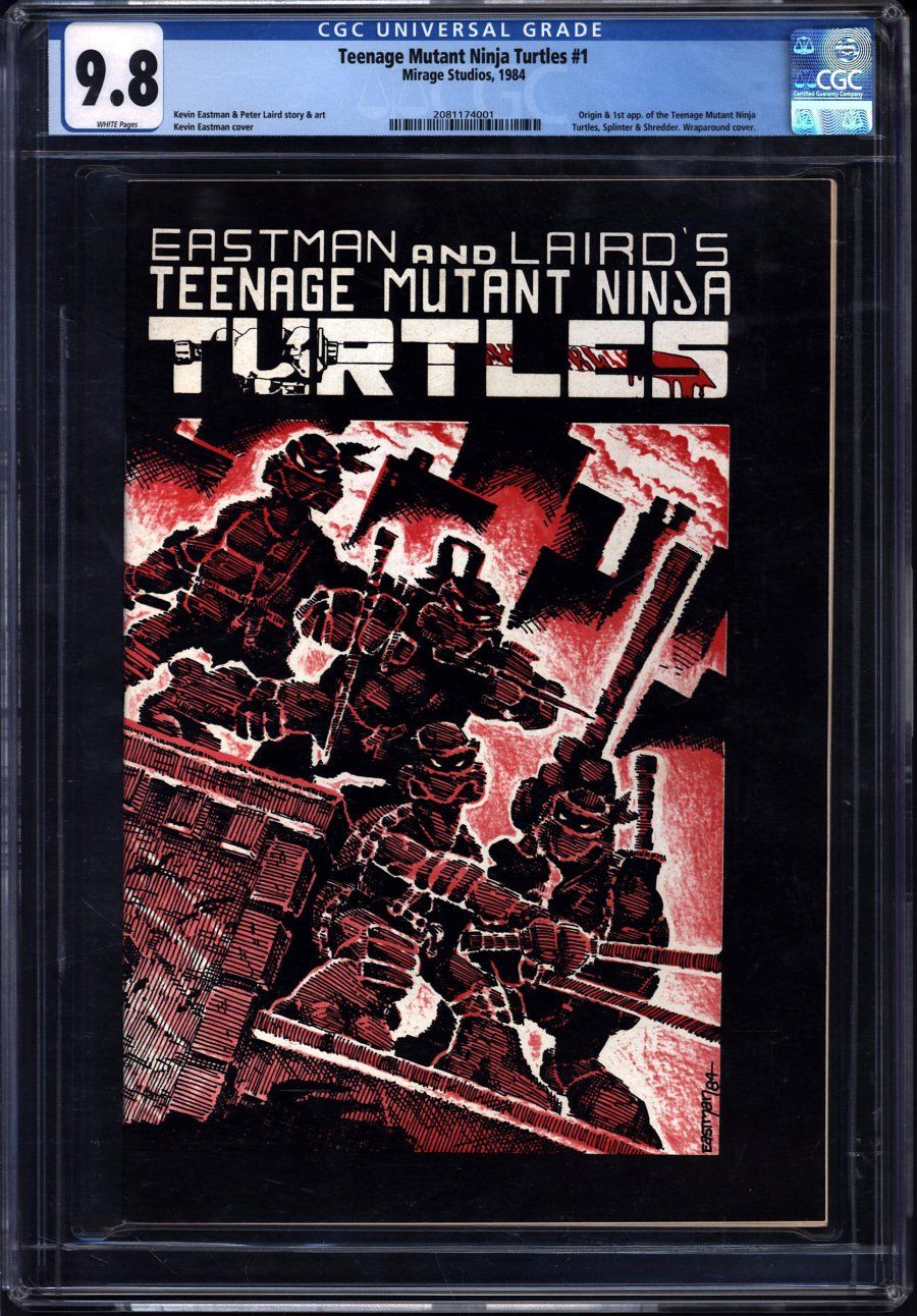 Teenage Mutant Ninja Turtles #1 (Front)