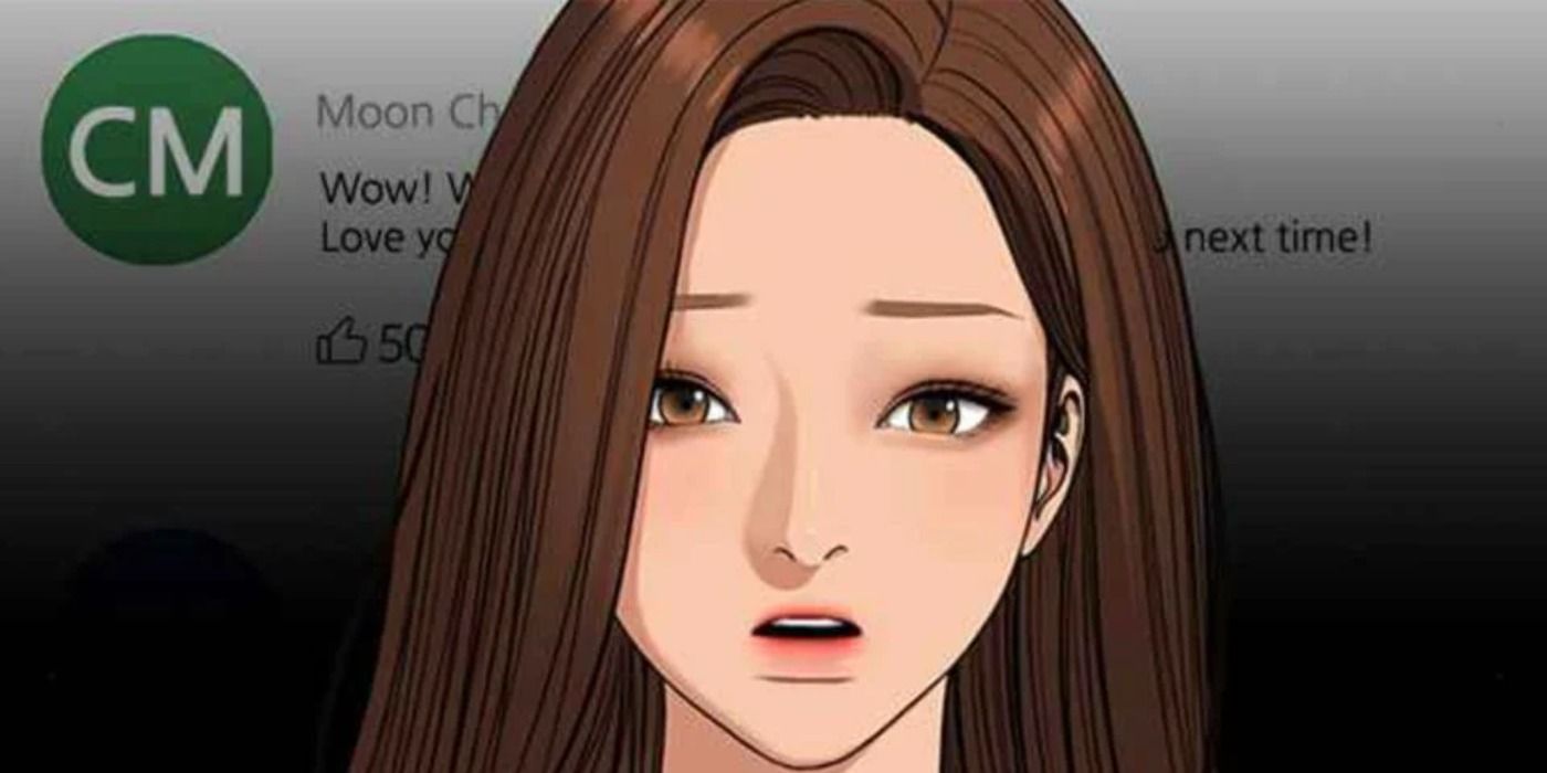 Jugyeong in True Beauty webtoon