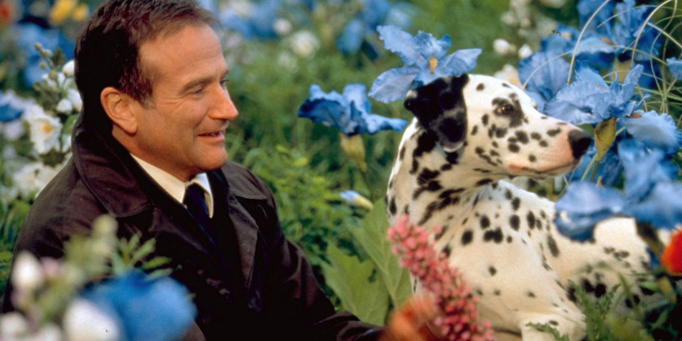 what-dreams-may-come robin williams with dog 