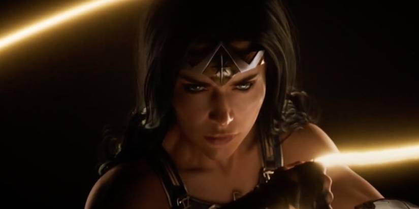 Wonder Woman wielding her Lasso of Truth in the teaser trailer for her game.