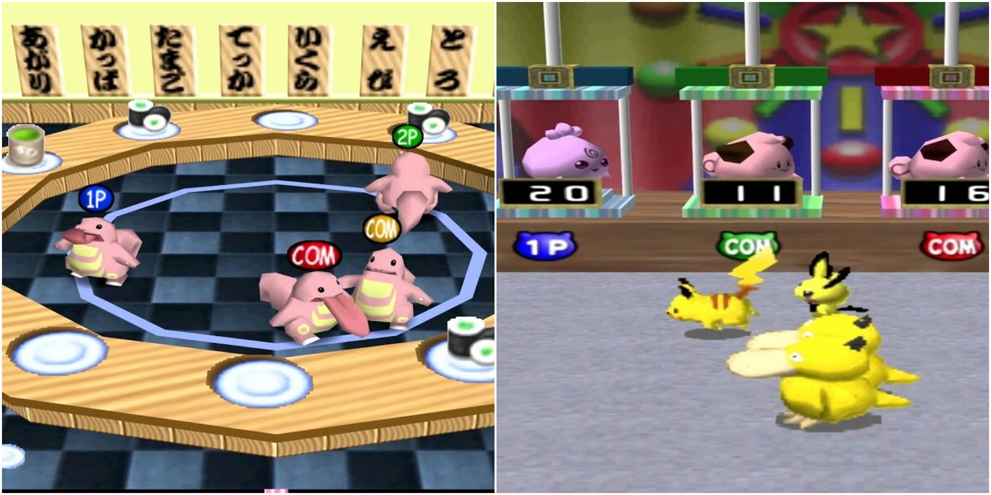 5 Best Pokémon Stadium 1 & 2 Mini-Games