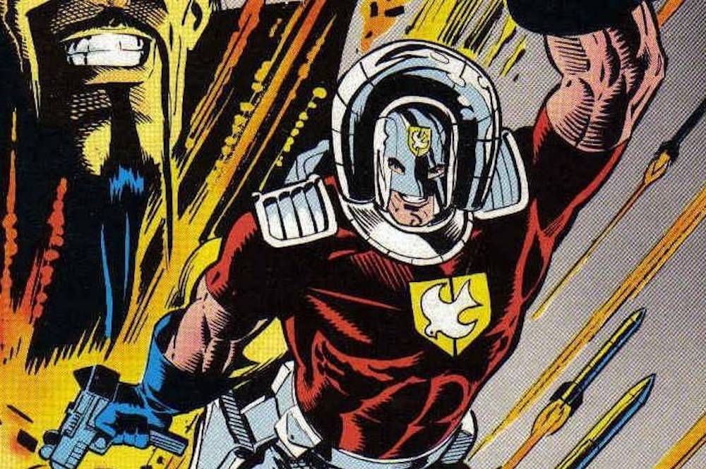 Peacemaker rocked a jetpack in the older comics