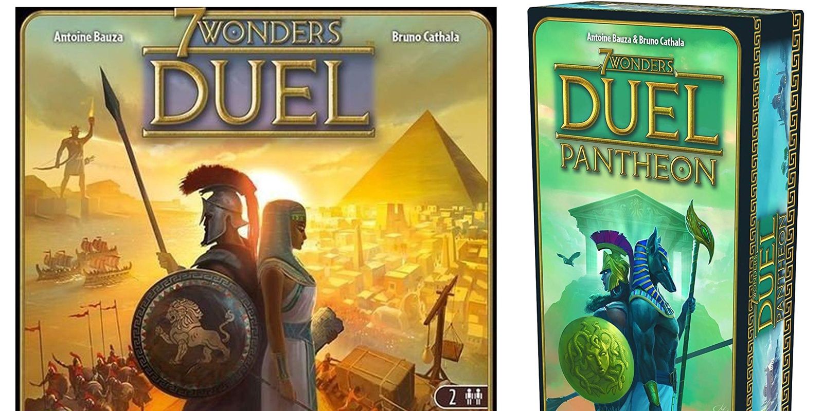 7 Wonders Duel Pantheon Board Game Expansion Box