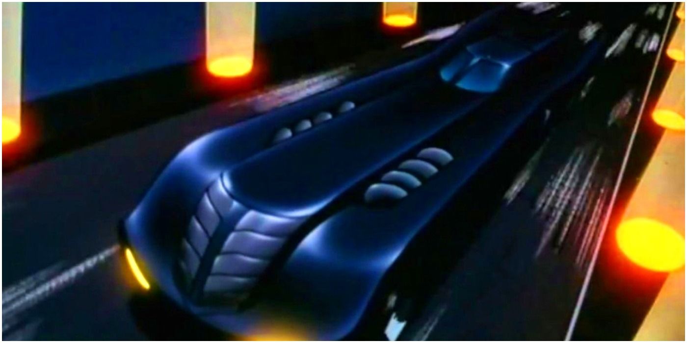 The Batmobile seen in the opening of the 1992 Animated Series 